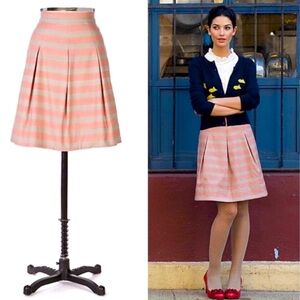 ANTHROPOLOGIE -Corey Lynn Carter Vintage Sweet Life Striped Skirt